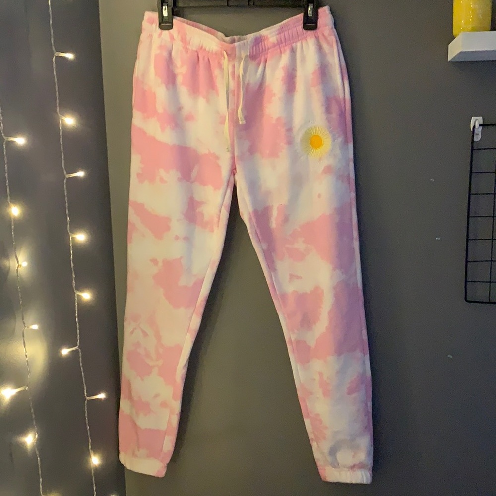 Tie Dye Pink Joggers